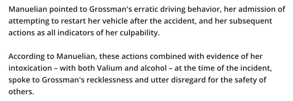 What Did and Didn't Happen in the Rebecca Grossman Case: The Media&rsquo;s Web of Lies Pushing a Political Agenda Instead of Pursuing Truth and Justice