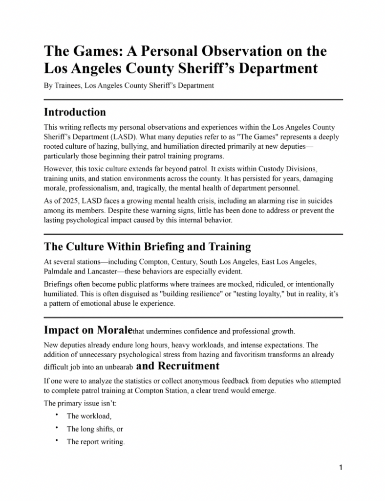 Los Juegos: Una Cultura Que Rompe Diputados. Un Silencio Que la Protege