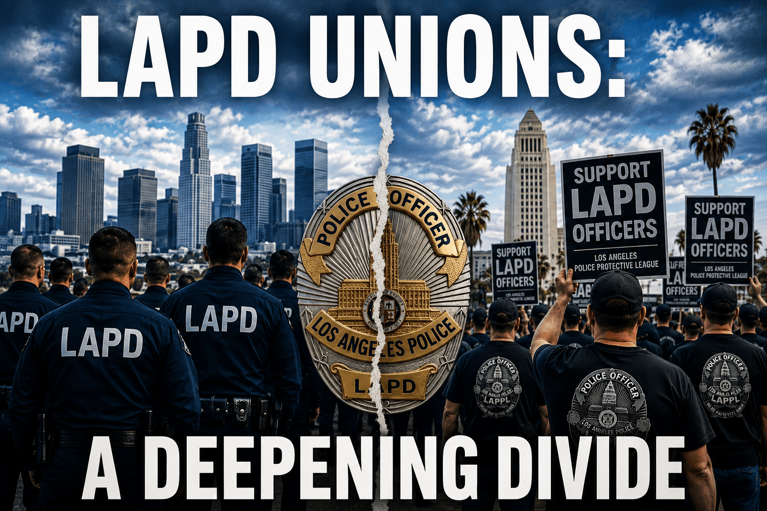 LAPD Unions, A Deepening Divide.