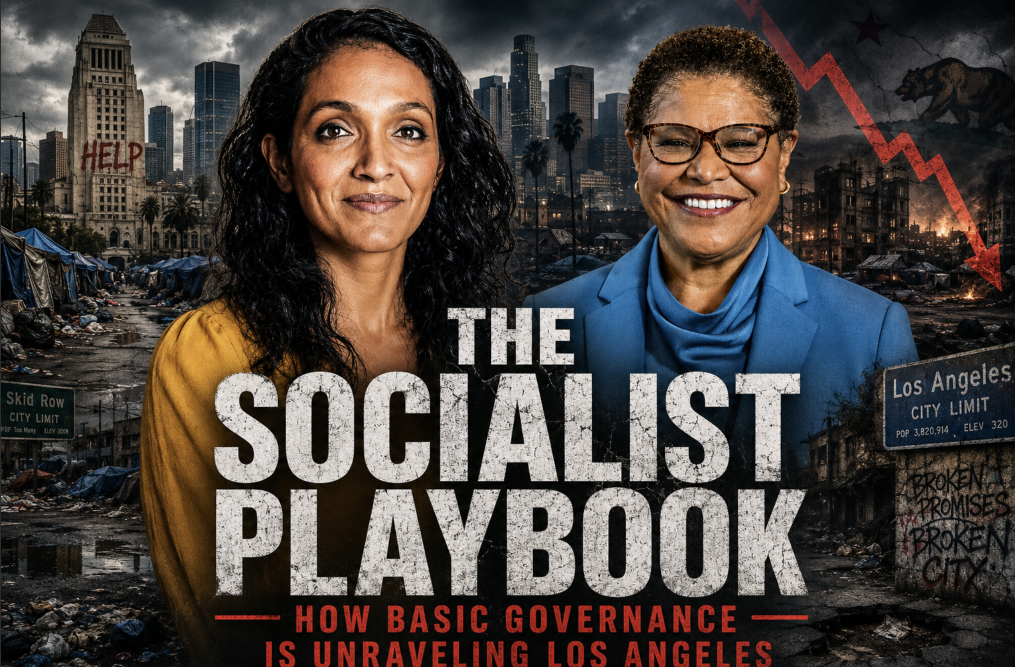 The Socialist Playbook: How Basic Governance is Unraveling Los Angeles